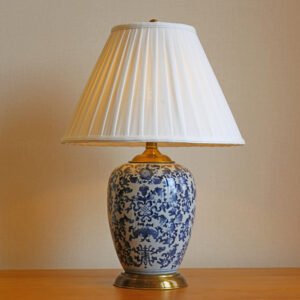 minimalist ceramic table lamp