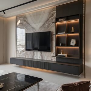 designer floating tv unit